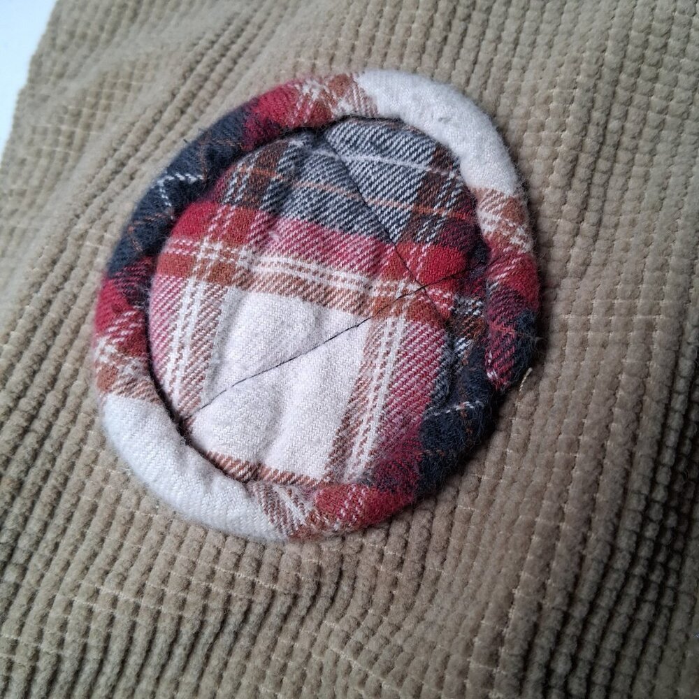 Vintage Blooz by Cachcach Overalls Youth 24 Months Brown Corduroy Penguin Pants - Picture 16 of 16